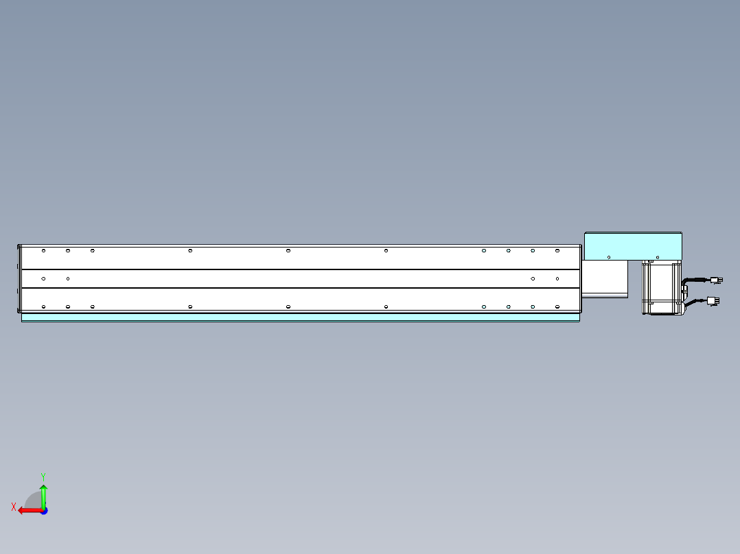 威洛博VBF同步带传动一般环境VBF14-L45-S850-BR-ZP75-C3后视图