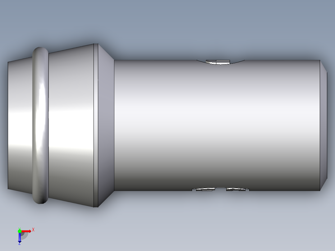 卡套式工业通用硬管接头EO_Schweisskegel_SKA16X3俯视图