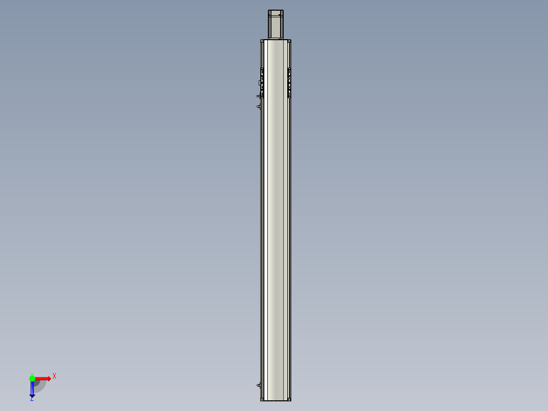 东锦丝杆传动-直线滑台模组DH120-C-S1150-BC-P400W-C3俯视图