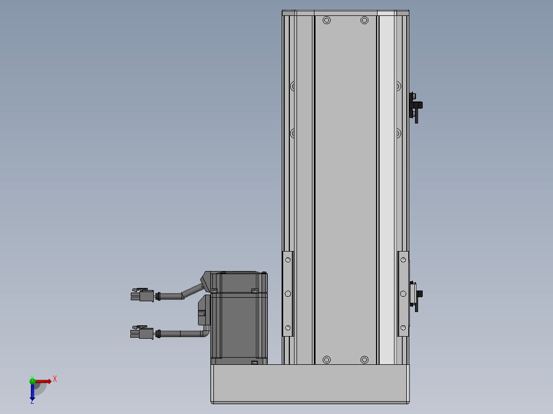 精密模组MY130-T10-200L-BR-P20B-C4-C俯视图