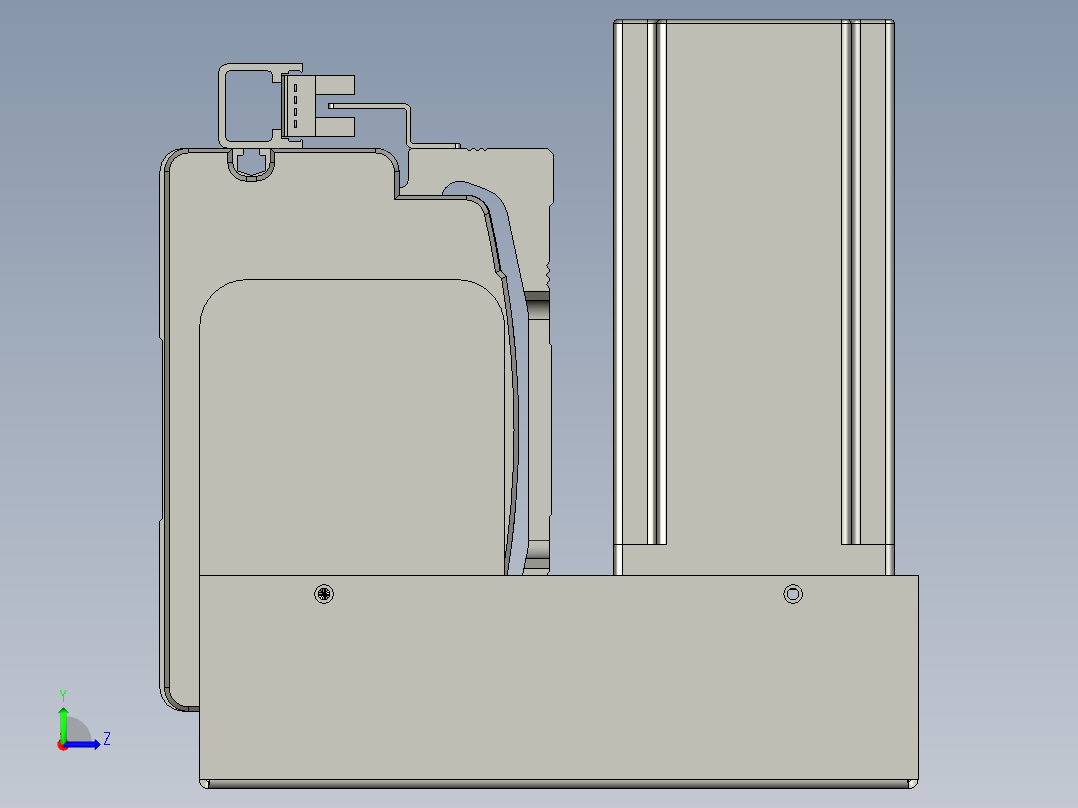 威洛博VBF12-S300-BLU左视图