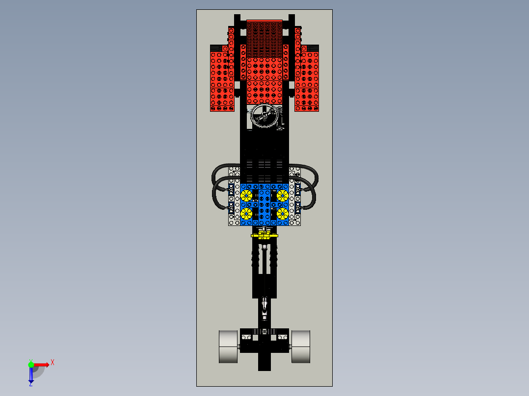 lego-technic-8860-dragster.1-乐高玩具赛车俯视图
