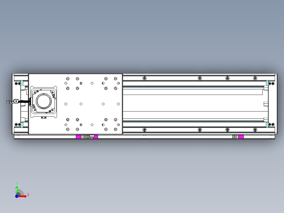 威洛博VG 系列模组VG22-L50π-S500-BC-ZP75B-C3-K前视图