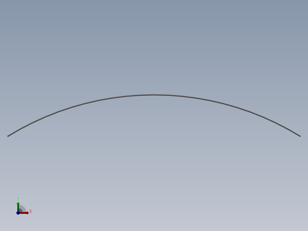 水池和桥建筑设计前视图