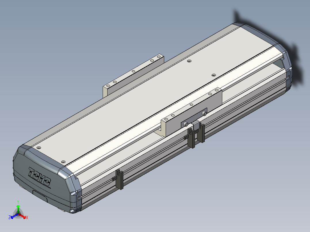 Toyo东佑达直线模组-ETH17-200-M-C4反正等轴测图