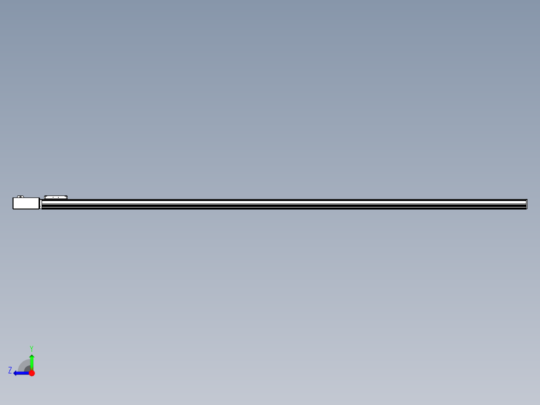 同步带全封闭直线模组TPA-HCB-105D-90-L2550-MR-C-P20-N3右视图