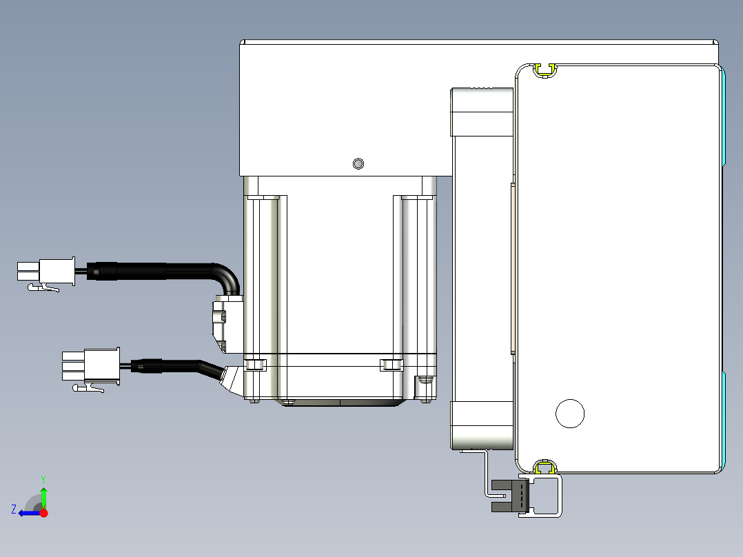 威洛博VBC同步带传动一无尘环境VBC17-L45-S1650-BRU-ZP75-C3右视图