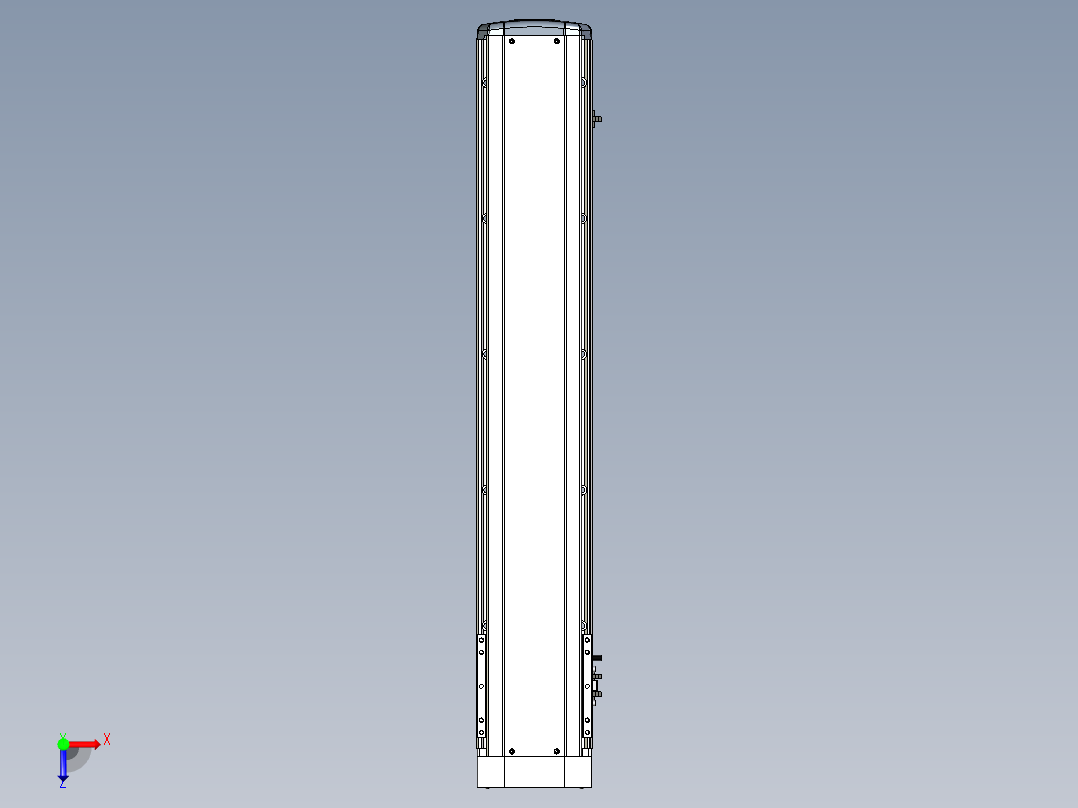 Toyo东佑达直线模组-ETH17-850-BM-M75俯视图