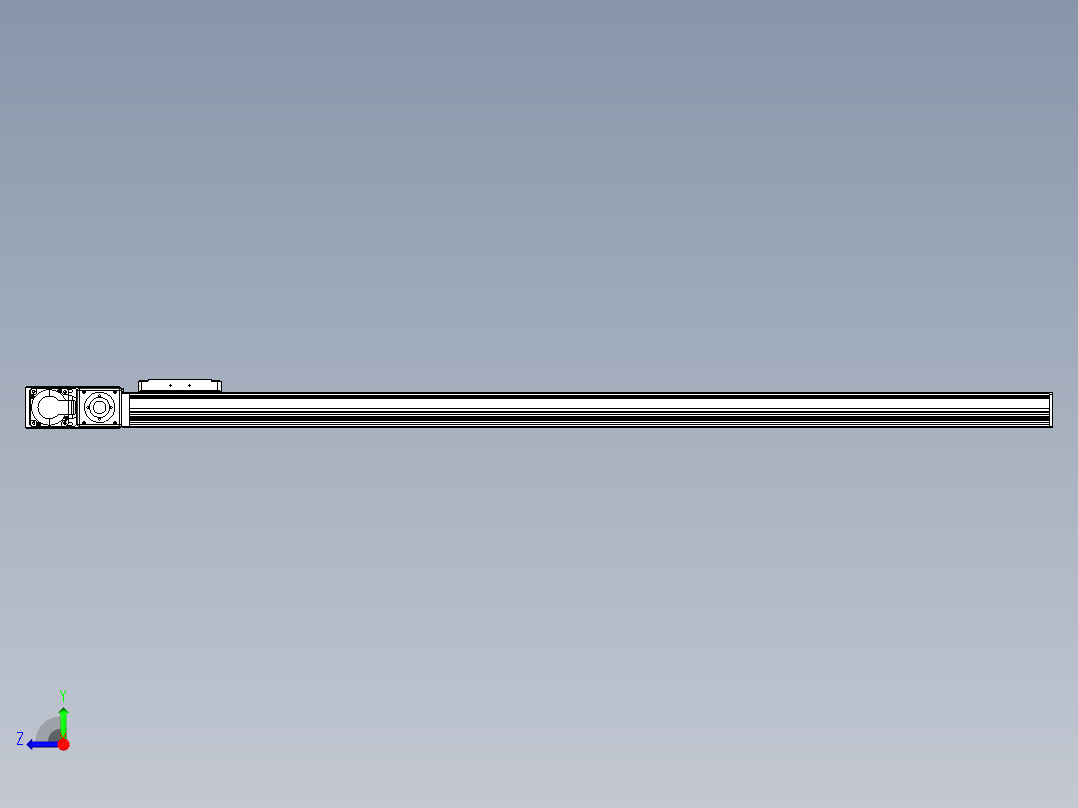 同步带全封闭直线模组TPA-HCB-105D-90-L1250-ML-C-P20-N3右视图
