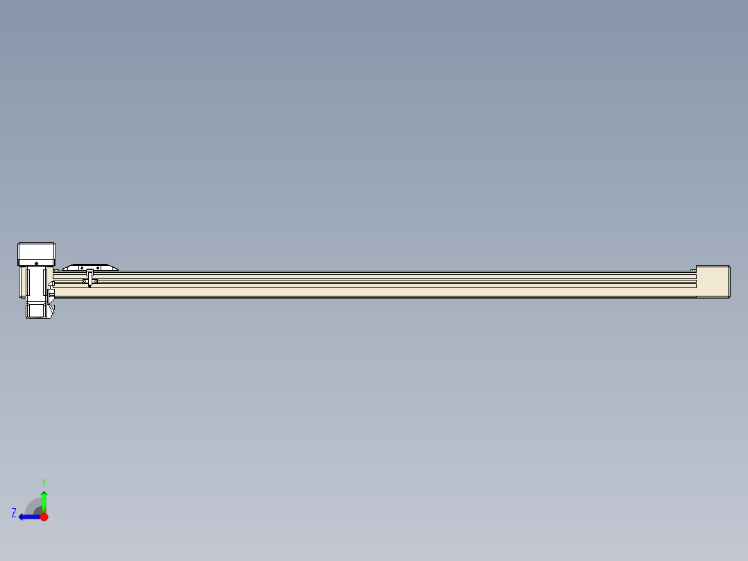 同步带全封闭直线模组TPA-HCB-65S-90-L1000-MR-C-P10-N3右视图