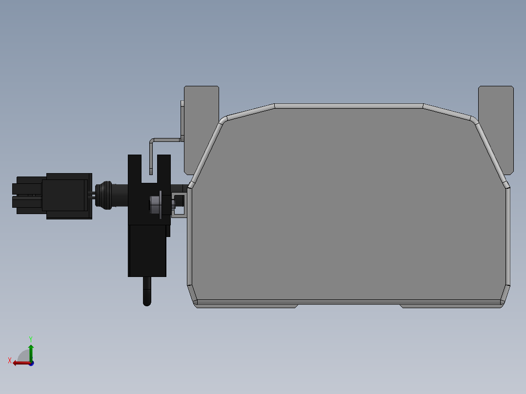 精密模组MY120-T10-850L-BC-P10B-C4-C后视图