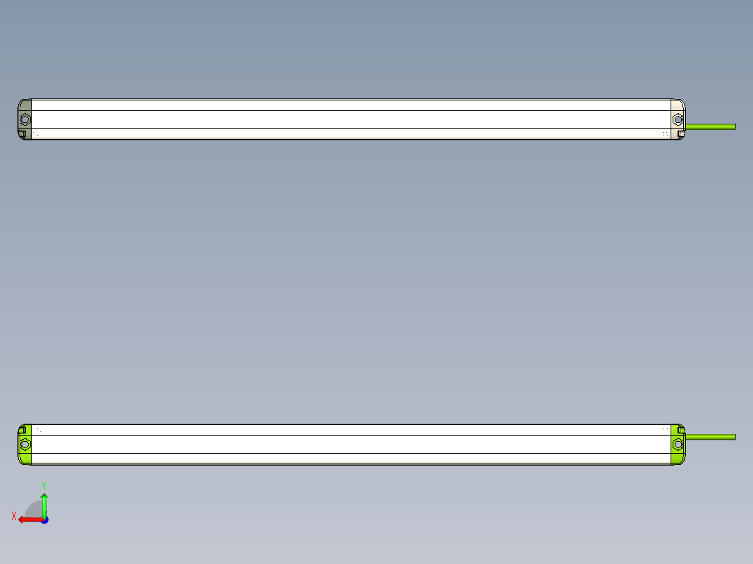 安全_区域传感器H2TLS2220_3D后视图
