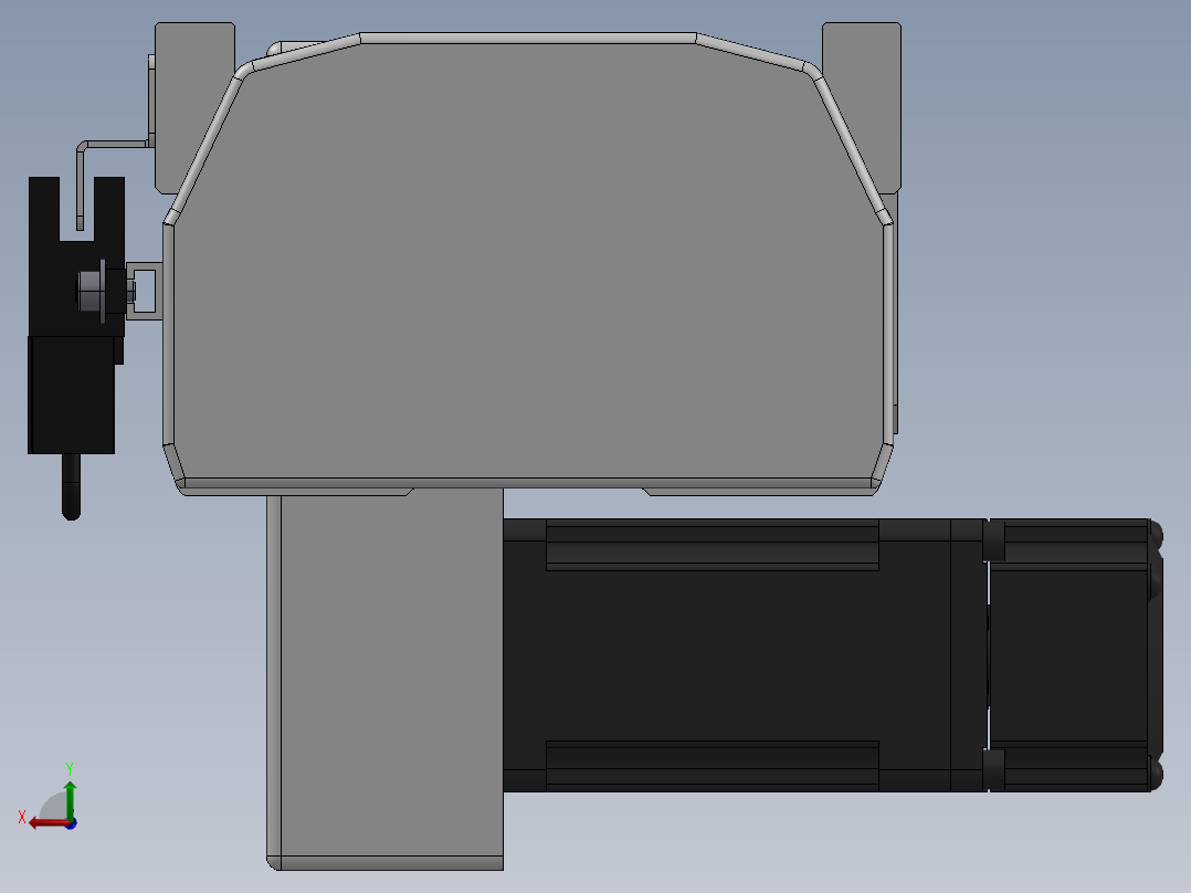 精密模组MT100-L78-2000-RD-M10-C4后视图
