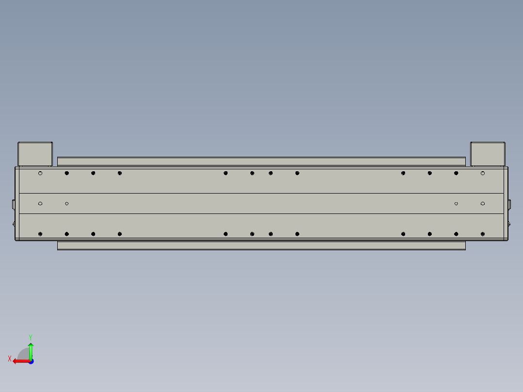 威洛博双电机滑台-VBC14S2-L50-S350-BU-P40-C6后视图