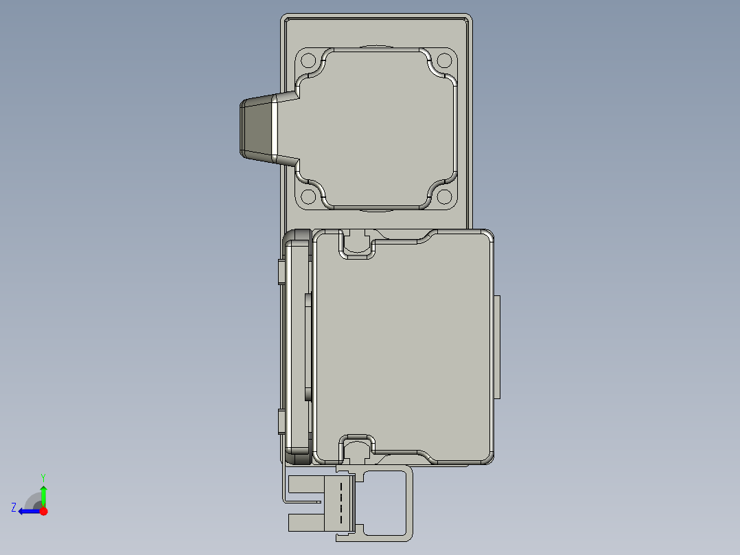 VF丝杆传动-一般环境VT5-L10-C-S80-BR-P10-D4右视图