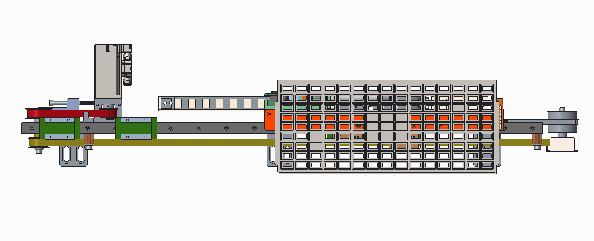单tray盘搬运机构