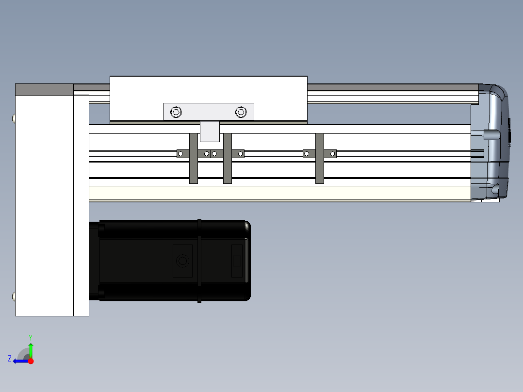 Toyo东佑达直线模组-ETH17-100-BM-M40右视图