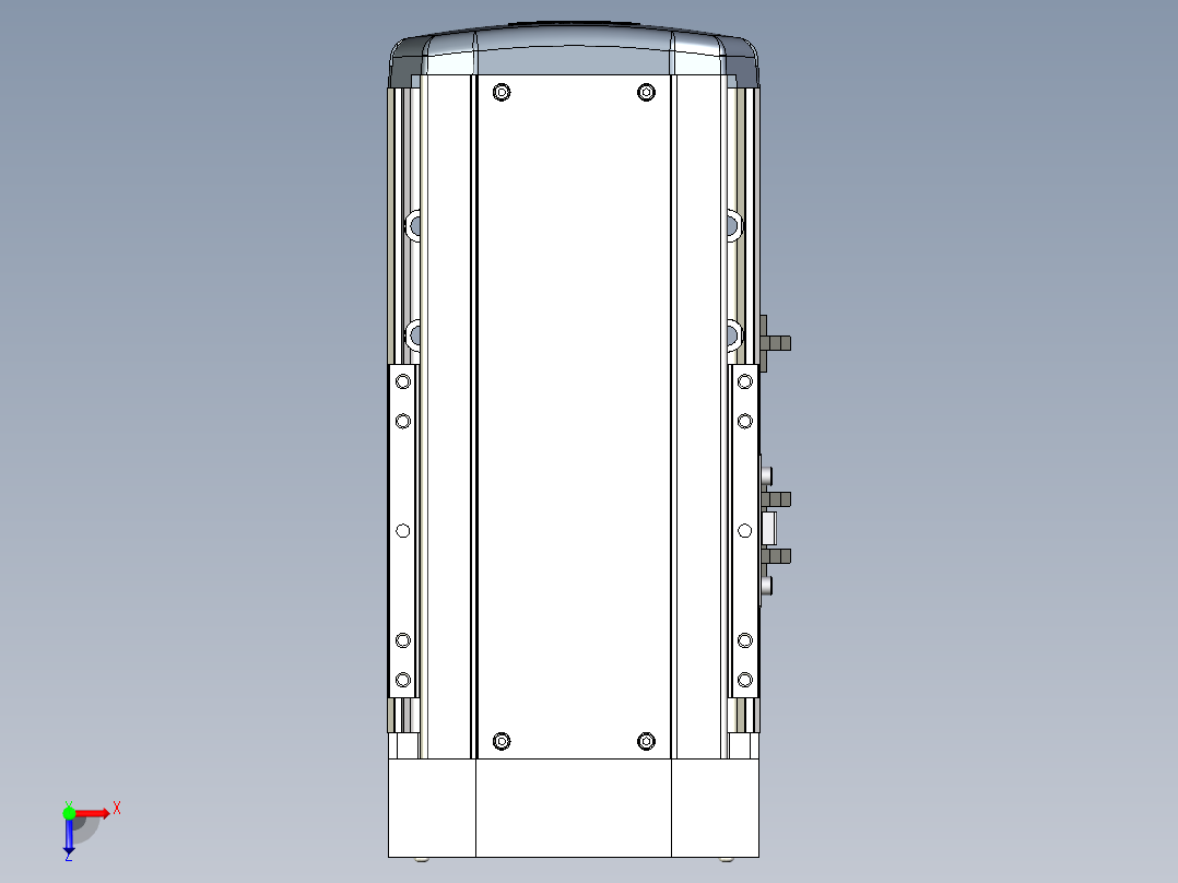 Toyo东佑达直线模组-ETH17-100-BM-M40俯视图