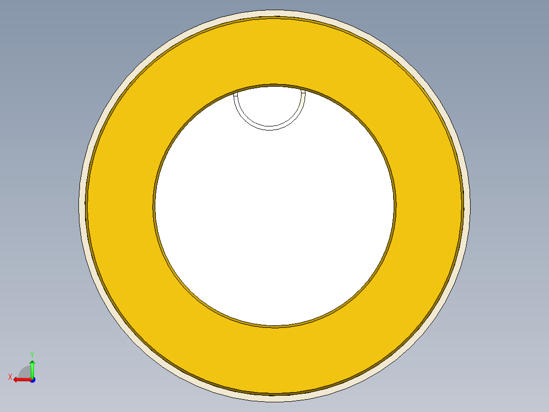 定制气枪 HPA 的 STL后视图