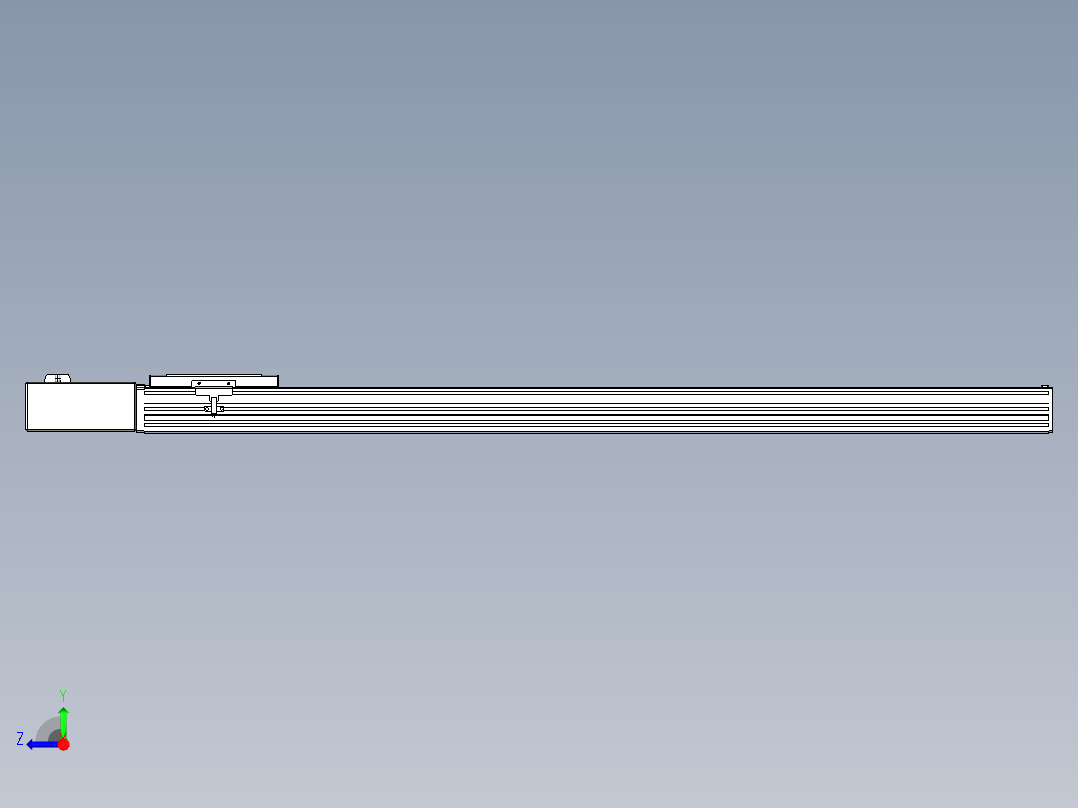 同步带全封闭直线模组TPA-HCB-120D-90-L1000-MR-C-P40-N3右视图
