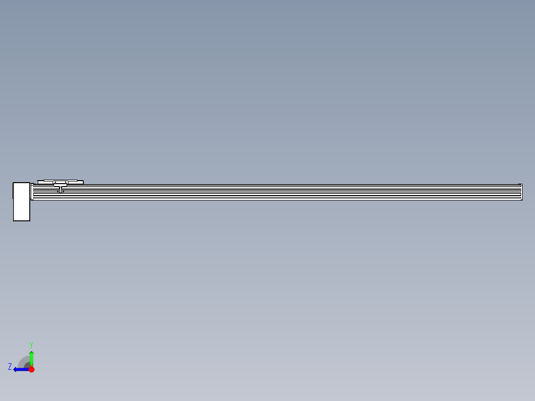 同步带全封闭直线模组TPA-HCB-14D-120-L1650-RP-C-P40-N3右视图