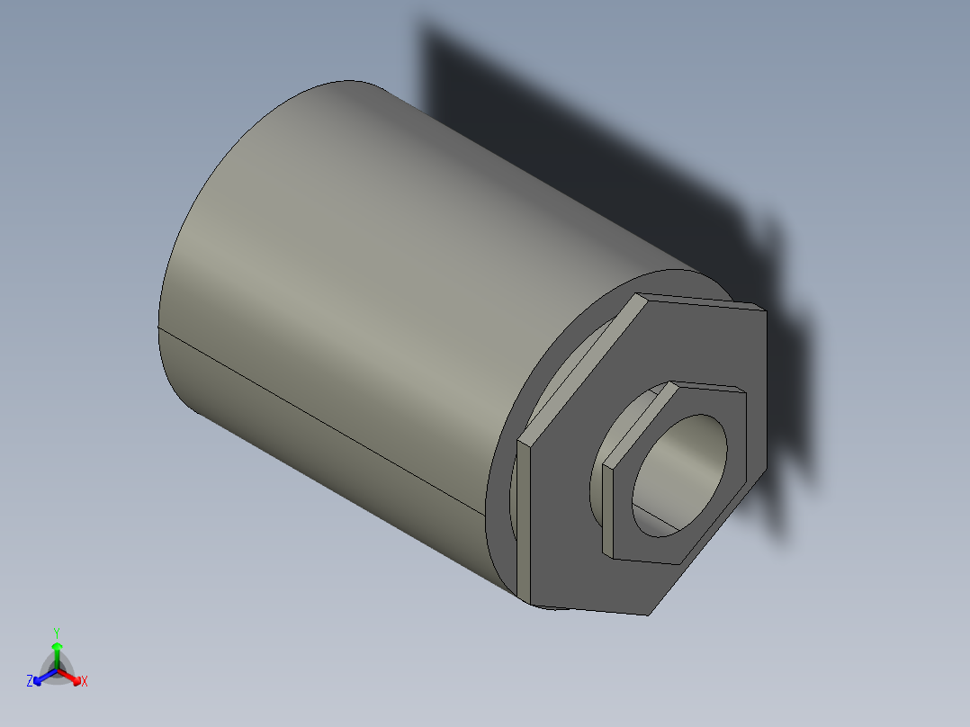 船舶管路系统SeaCor_ReducerCoupling_SxS_37J229209_1.5in x .5in主视图