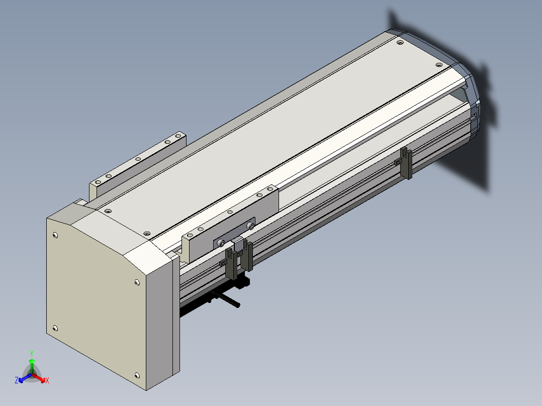 Toyo东佑达直线模组-ETH17-300-BM-M40B主视图