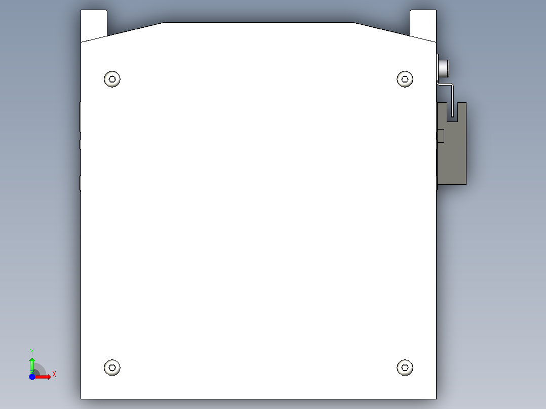 Toyo东佑达直线模组-ETH17-300-BM-M40B前视图
