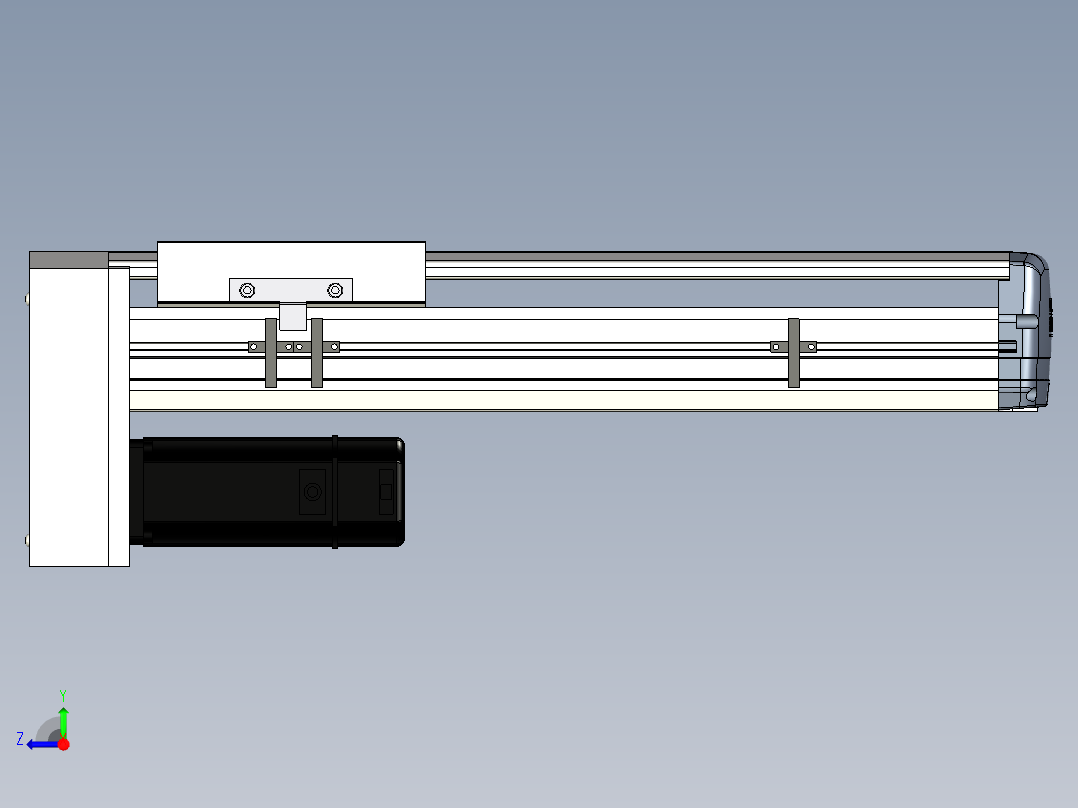 Toyo东佑达直线模组-ETH17-300-BM-M40B右视图