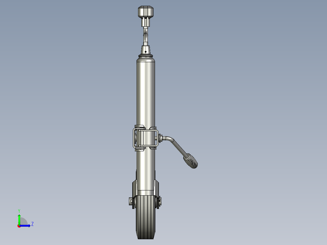 导轮和夹具 48MM 150KG左视图