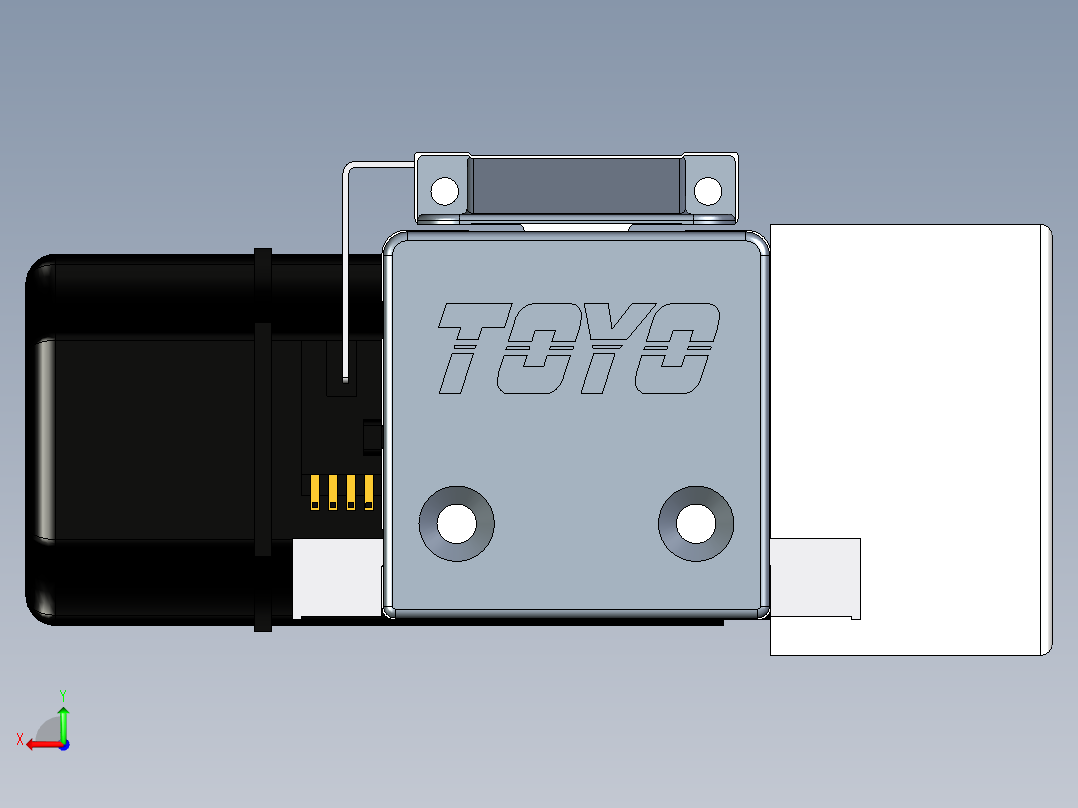 Toyo东佑达直线模组-M65-M-3500-L-M40-C4后视图