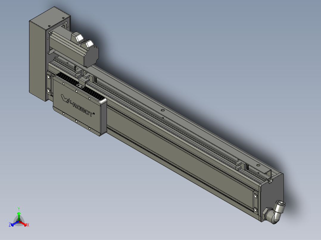 威洛博VC8-S350-BR-P10正等轴测图