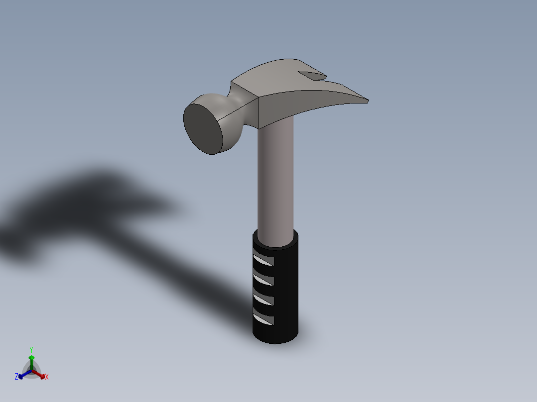 锤子正等轴测图