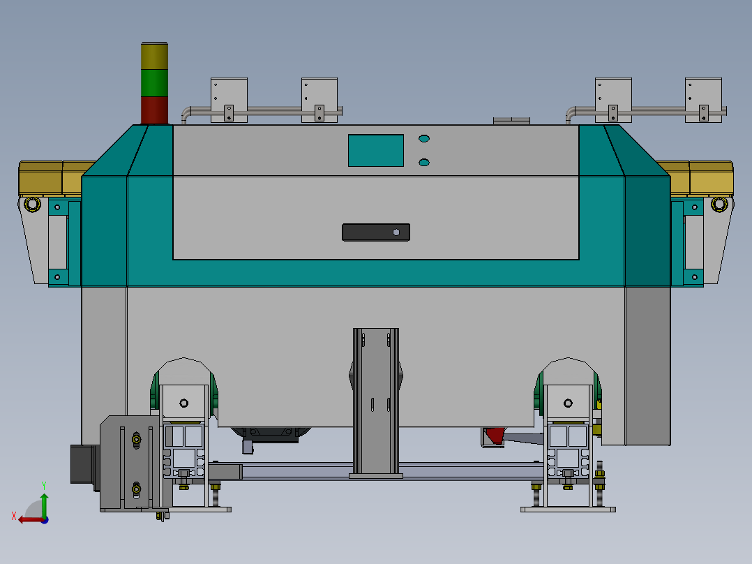 RGV穿梭车（实际投产）sw16可编辑后视图