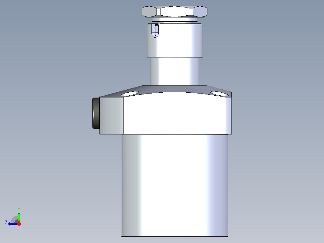 KOSMEKLT0650-CR-Y45多系列多零件图纸模型多系列多零件图纸模型右视图