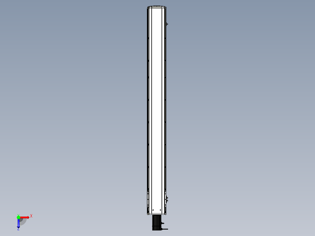 Toyo东佑达直线模组-ETH17-1600-BC-M75俯视图