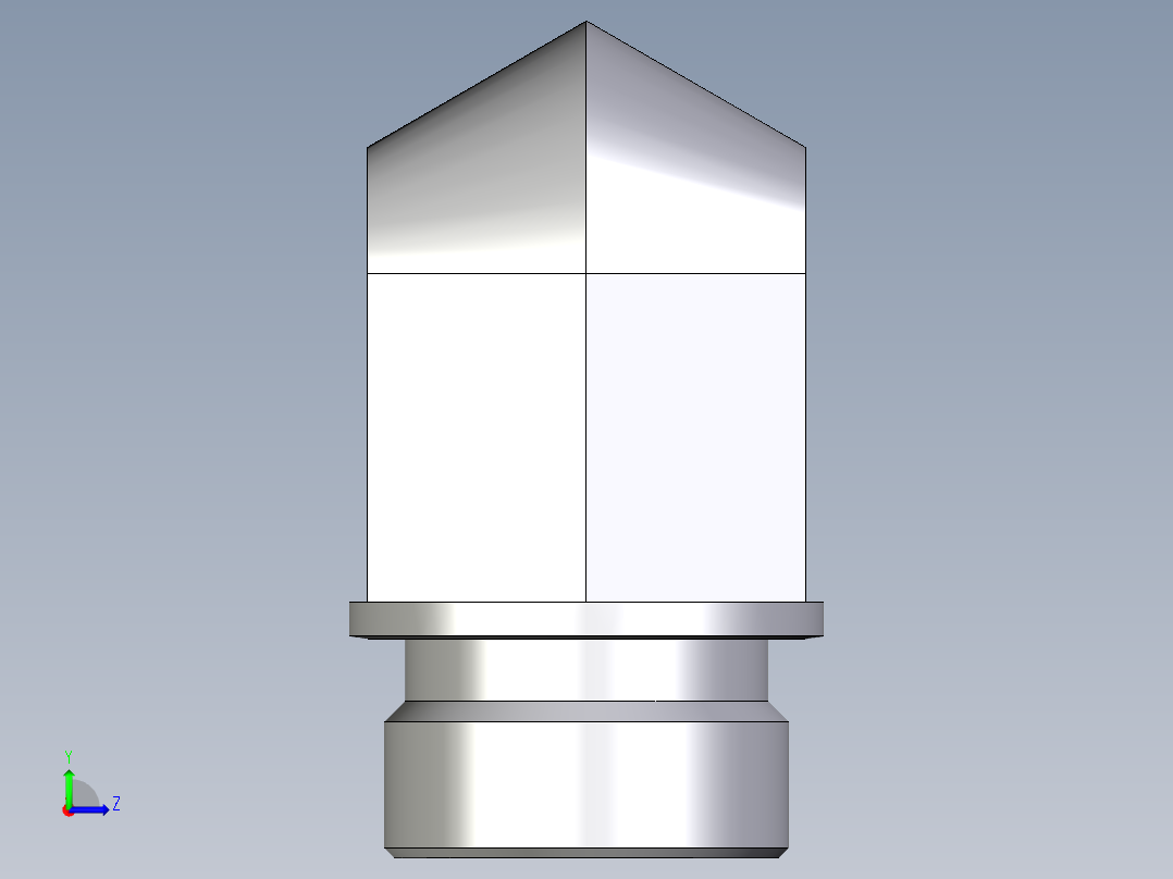 卡套式工业通用硬管接头EO_Male_stud_elbow_WE25SR71X左视图