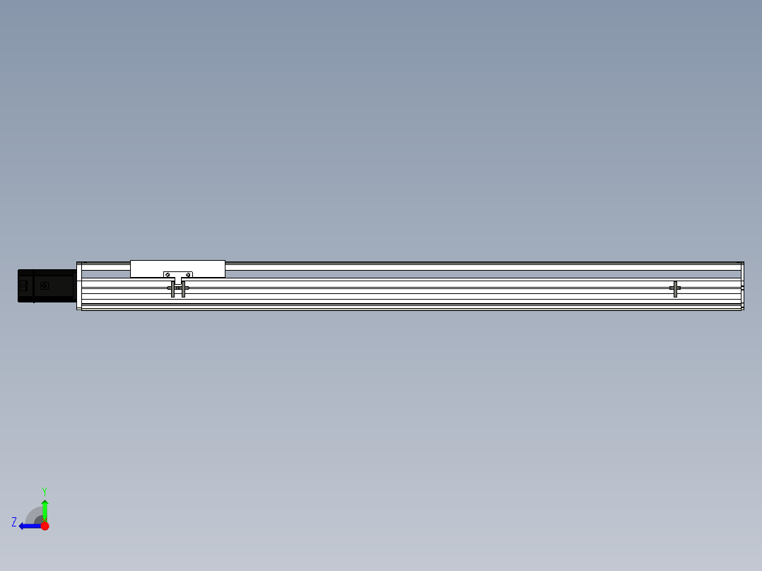 Toyo东佑达直线模组-ETH22-1200-BC-750W右视图