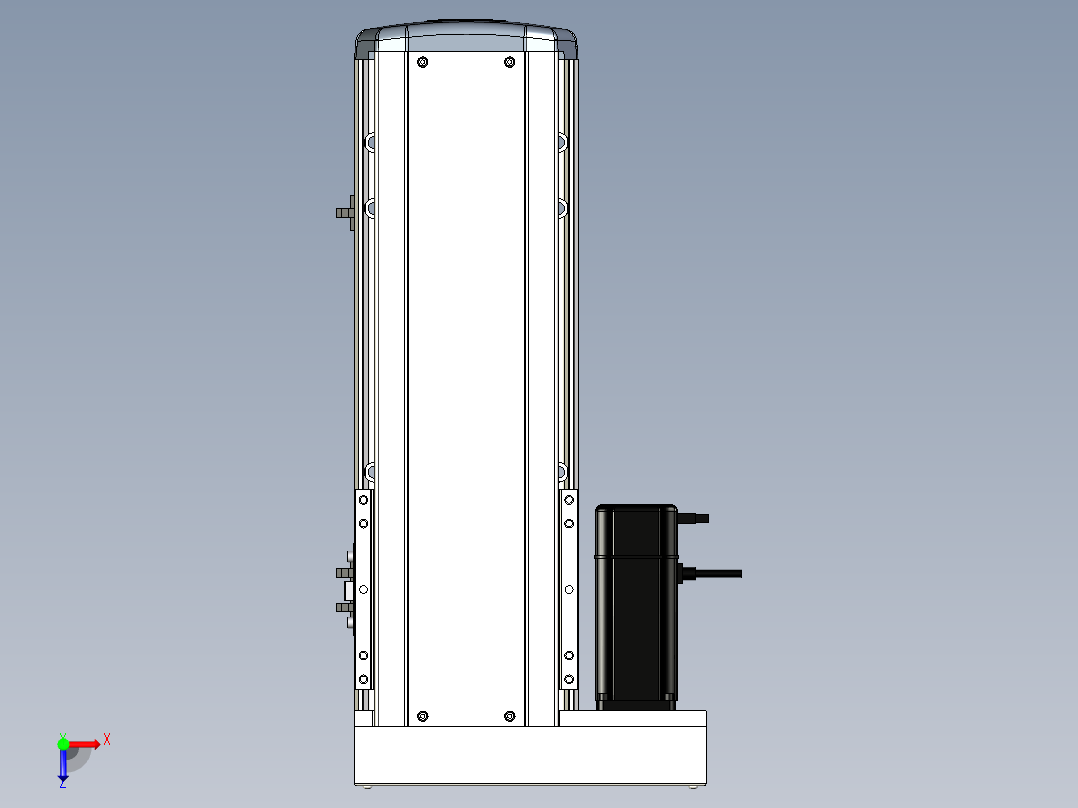 Toyo东佑达直线模组-ETH17-300-BL-M40B俯视图