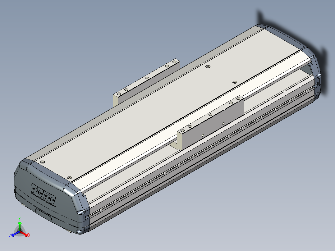 Toyo东佑达直线模组-ETH17-200-M-A2正等轴测图