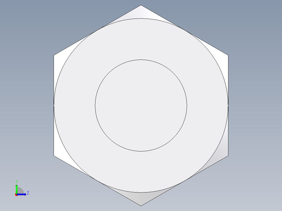 卡套式工业通用硬管接头EO_Blanking_plug_with_nut_for_cones_VKAM10LCF左视图