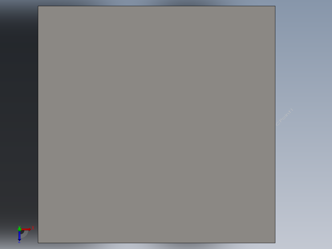 hvac vertical tee俯视图