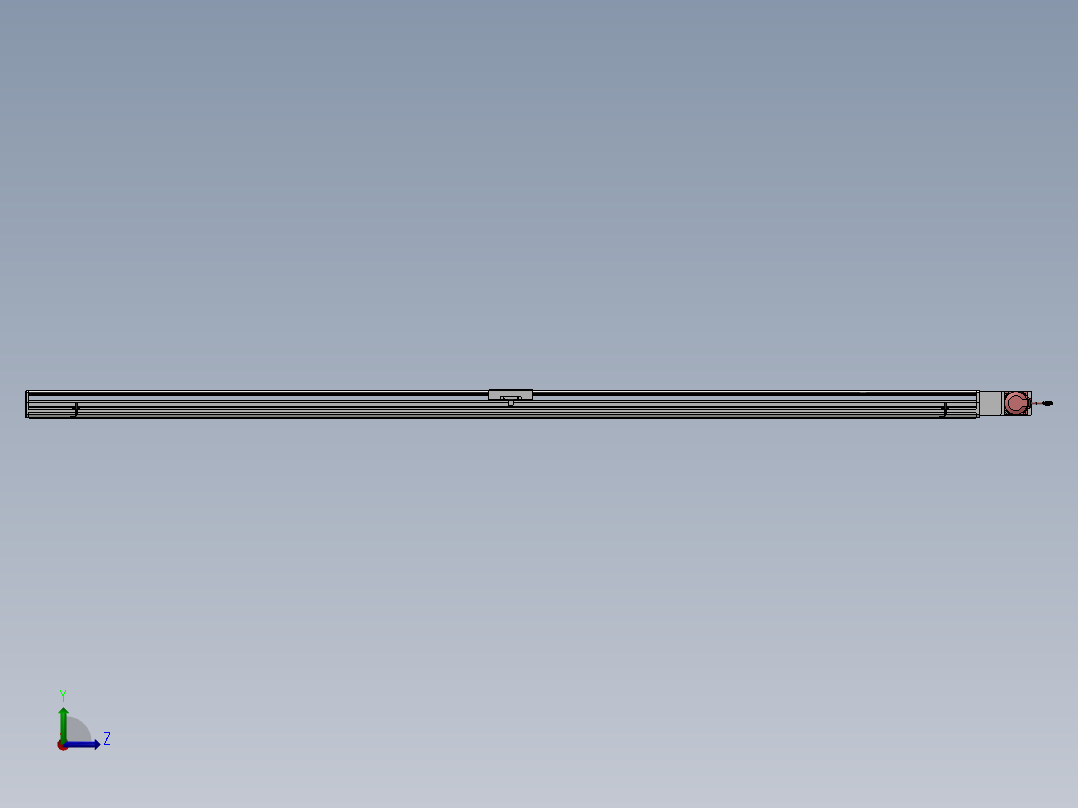 精密模组MT170-L125-3000-R-M75-C4左视图