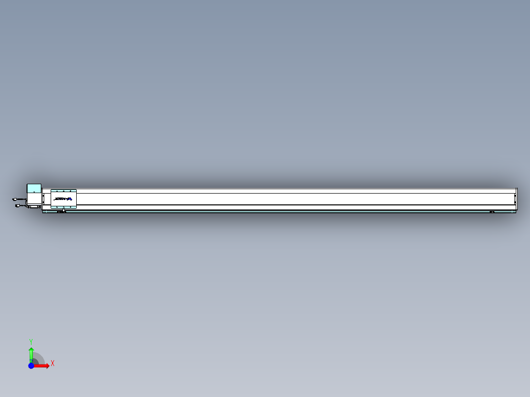 威洛博VBC同步带传动一无尘环境VBC14-L45-S2650-BRD-ZP75-C3前视图