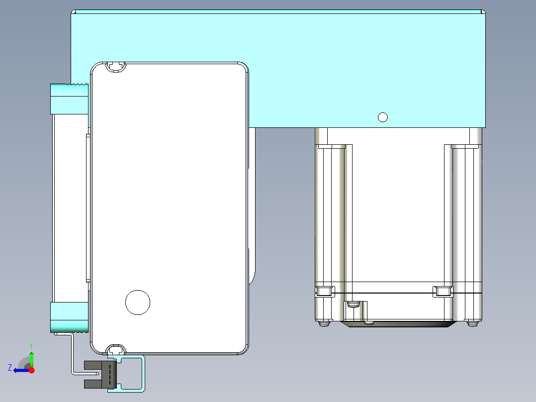 威洛博VBC同步带传动一无尘环境VBC14-L45-S2650-BRD-ZP75-C3右视图