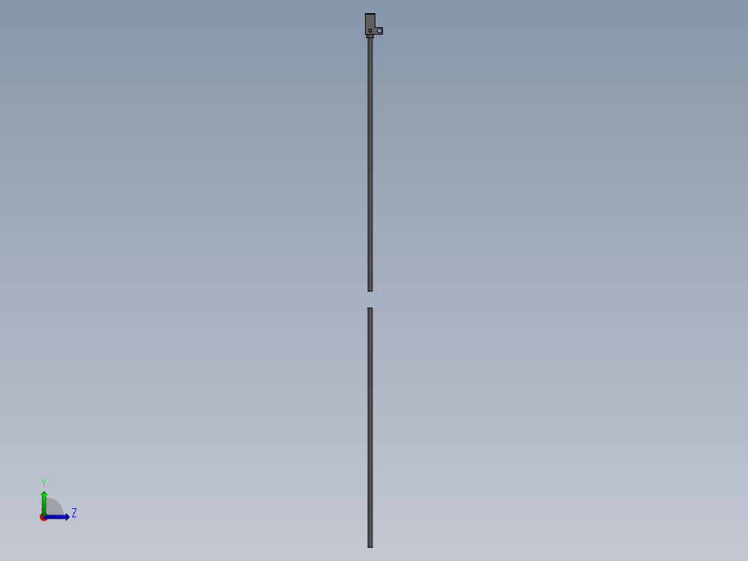 20系列槽型光电（空间紧凑型）导线引出型FC-SPV202Z左视图
