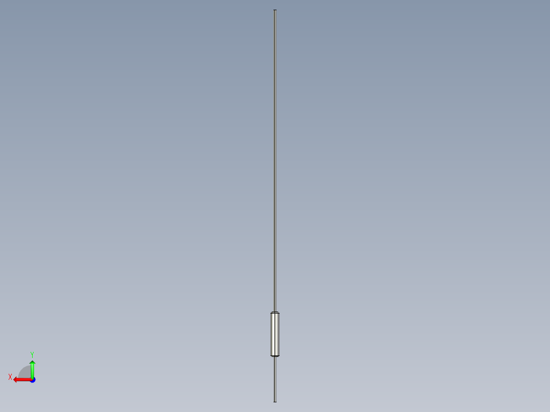 基恩士FU-65Xcore_kc图纸模型后视图