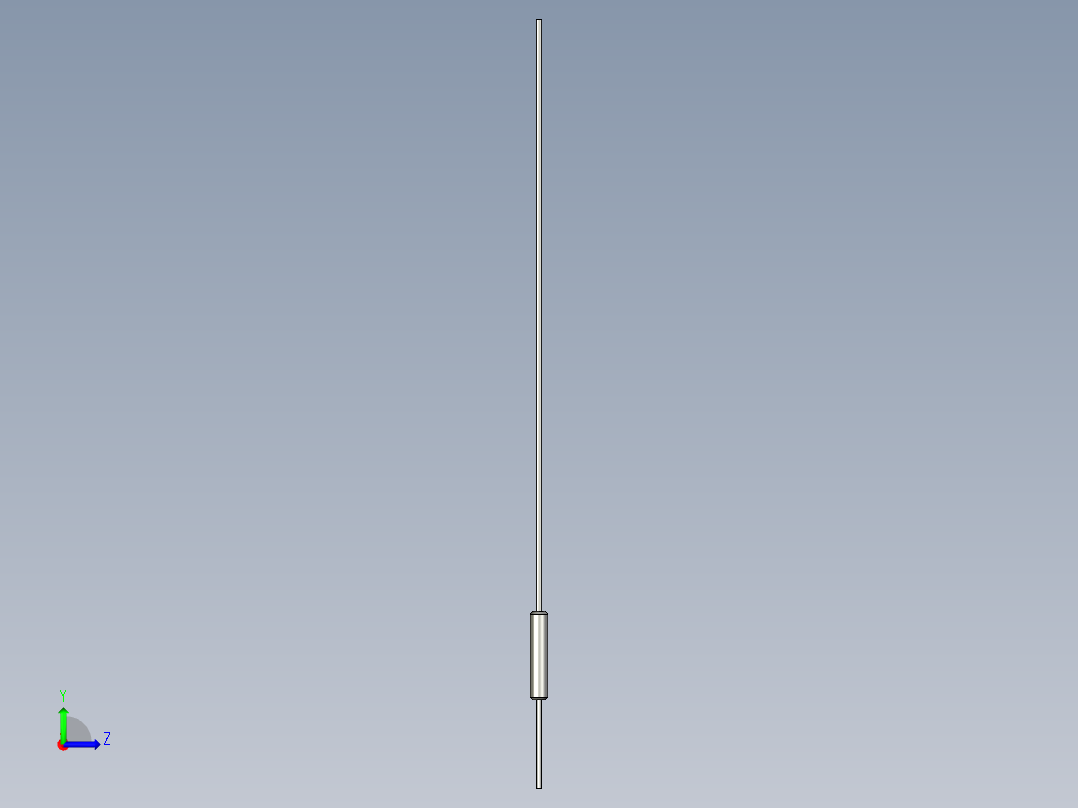 基恩士FU-65Xcore_kc图纸模型左视图