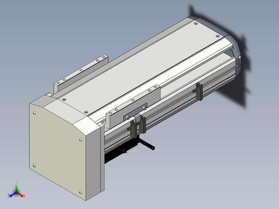 Toyo东佑达直线模组-ETH17-200-BM-M75主视图