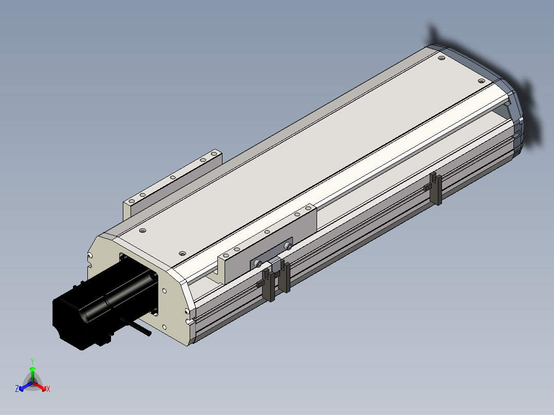 Toyo东佑达直线模组-ETH17-300-BC-M40-716主视图